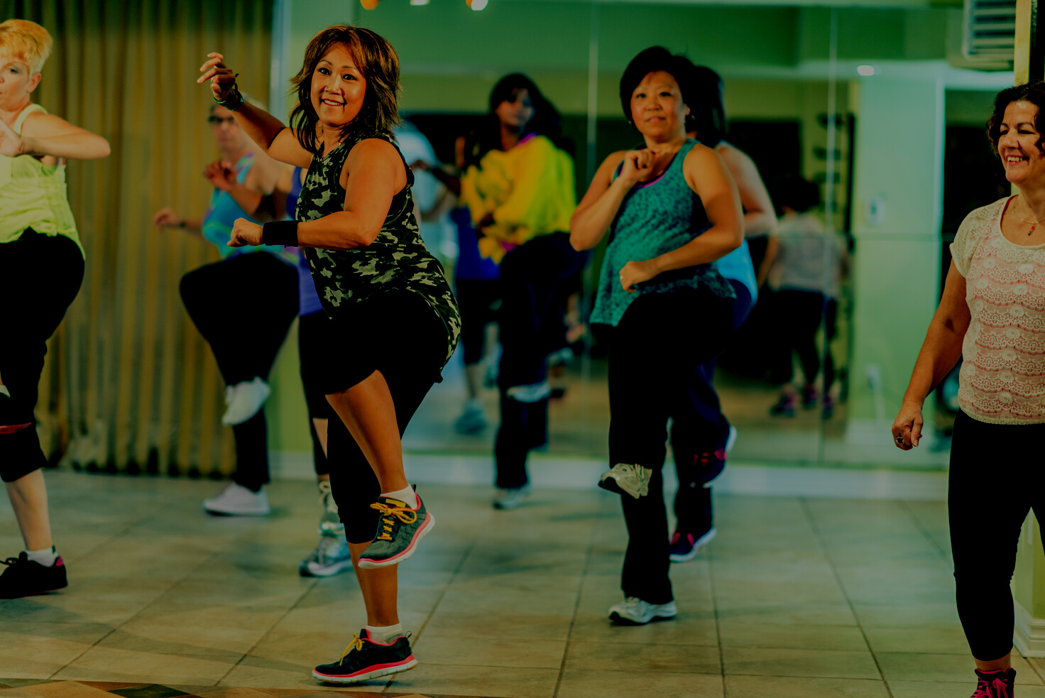 Dance fitness class