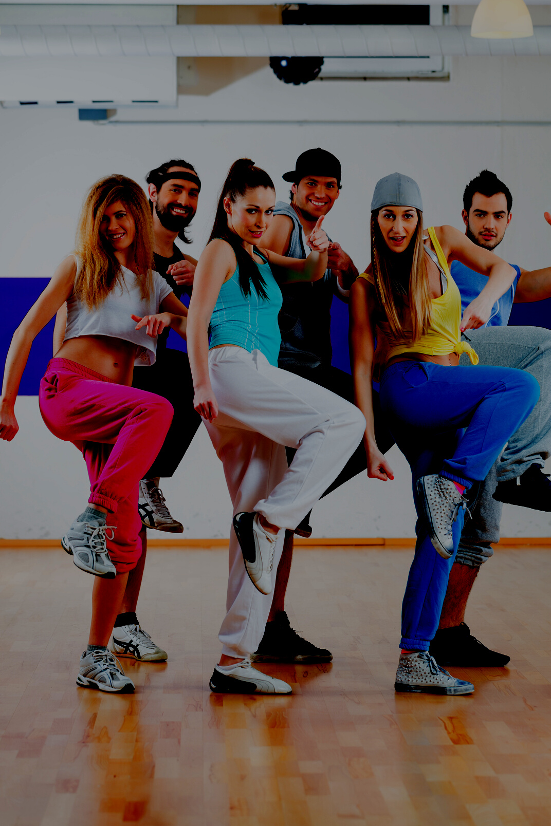 Dancer at Zumba Fitness Training 